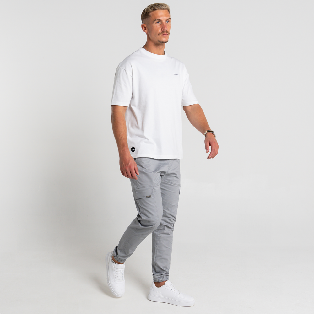 Rivero Cargo Pants - Light Grey