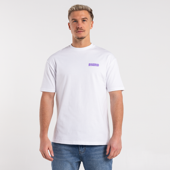 Aguirre T-Shirt - White/Purple