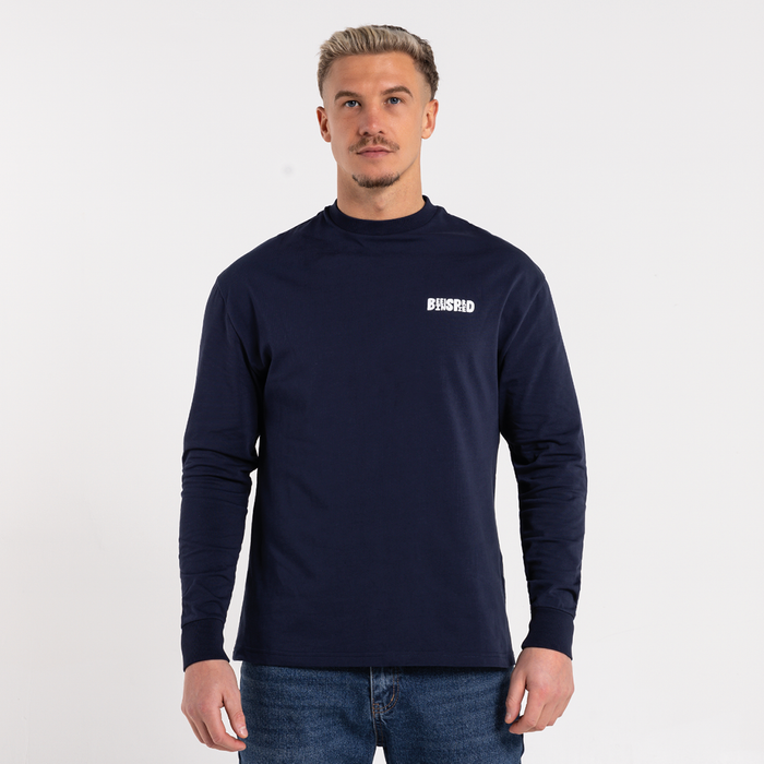 Aguirre Long Sleeve T-Shirt - Navy