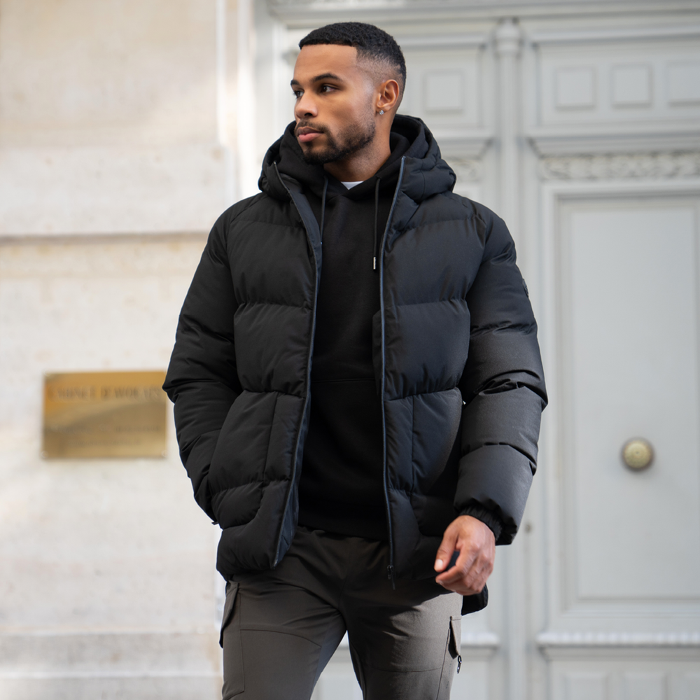 Fortes Puffer Jacket - Black